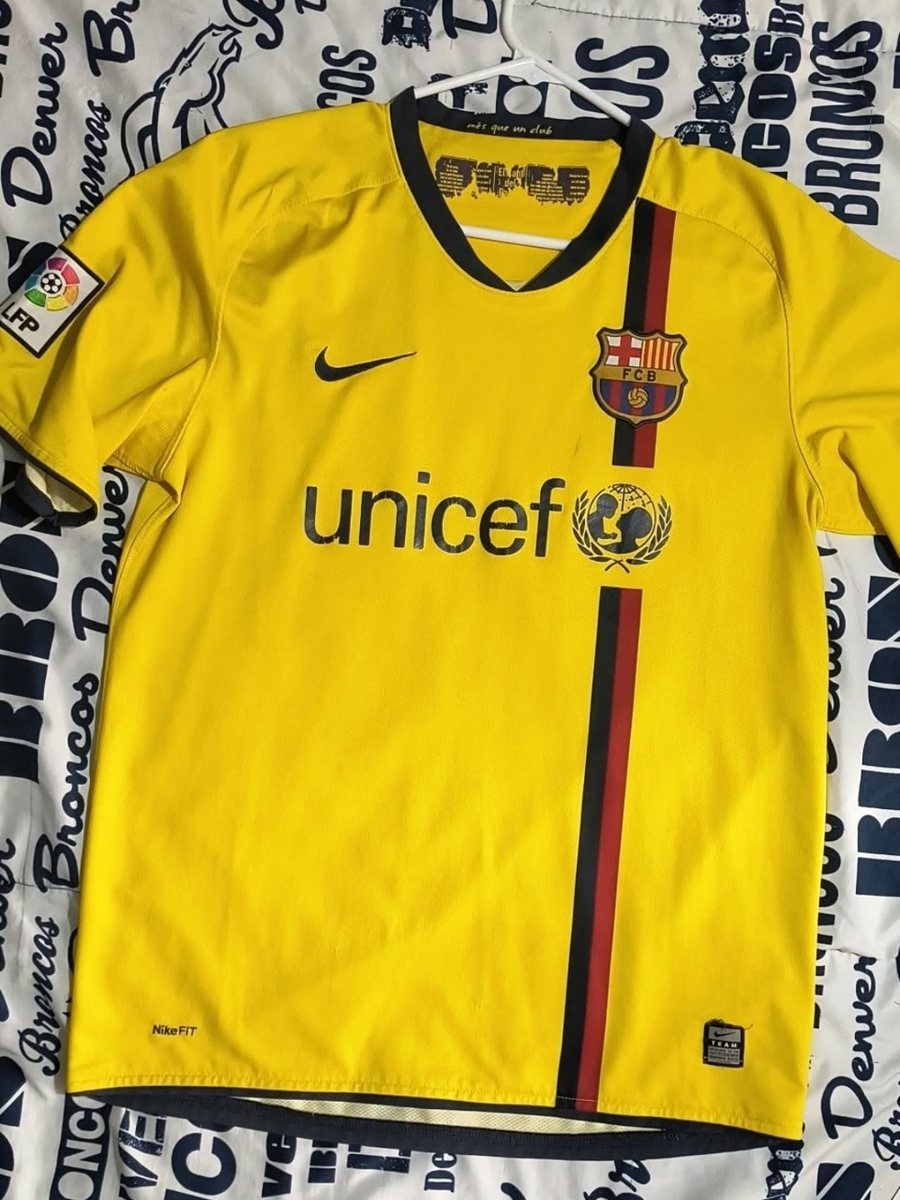 Vintage 2008-09 FC Barcelona Away Kit #14 Thierry Henry